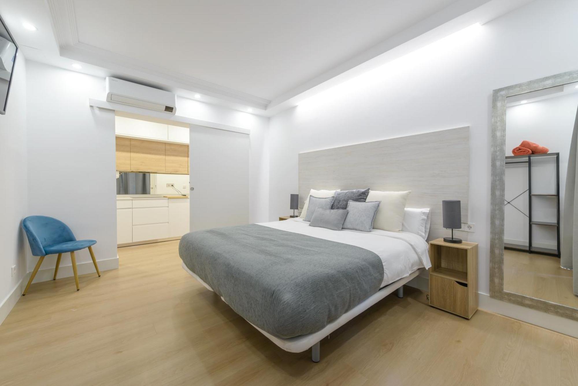 Gran Via New 2Br 1Bth Elevator Apartment Madrid Exterior photo